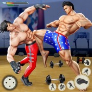 GYM Fighting Games: Культурист борьба Тренер Fight (Мод, Много денег)